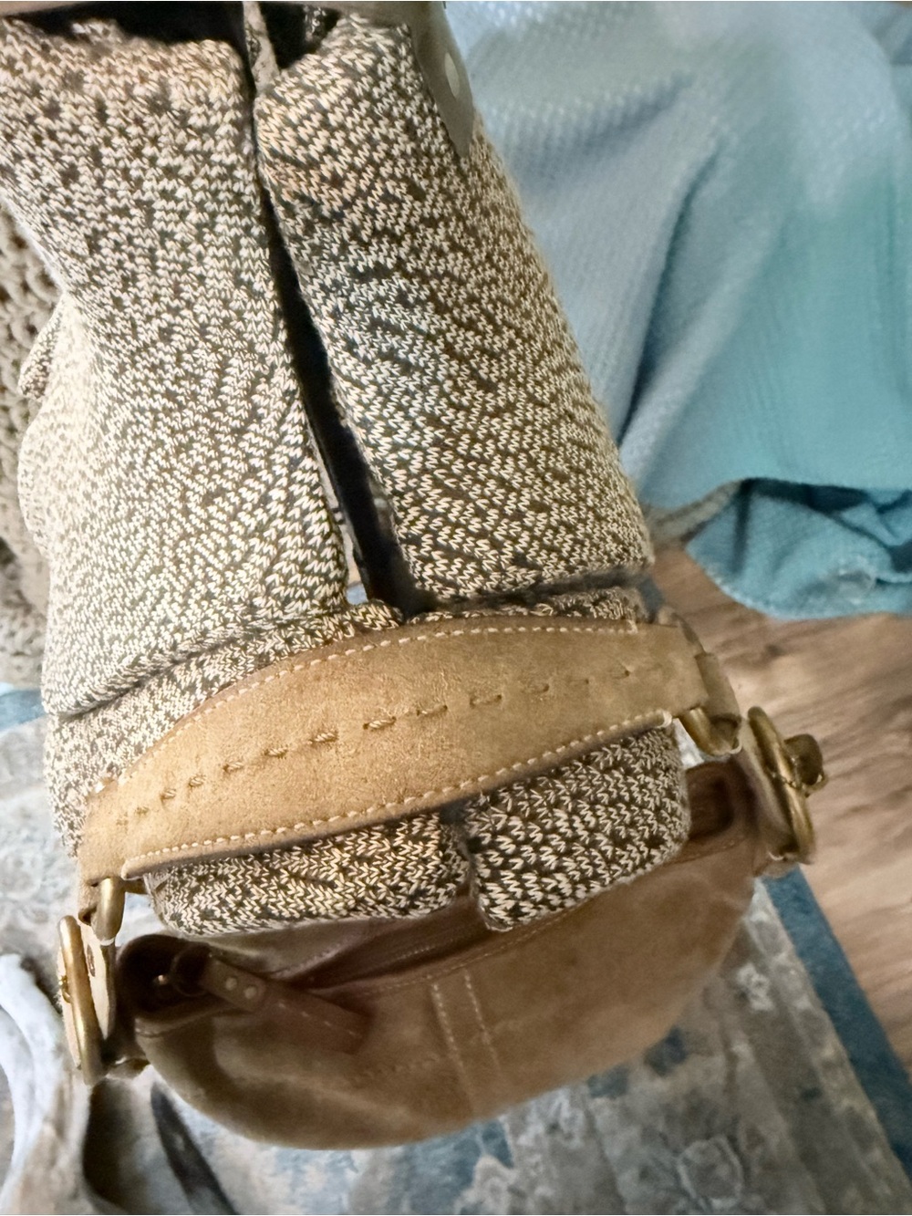 Coach Suede SoHo Bag in Tan - Classic - Picture 5 of 8